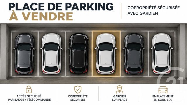 Parking à vendre ST MAURICE